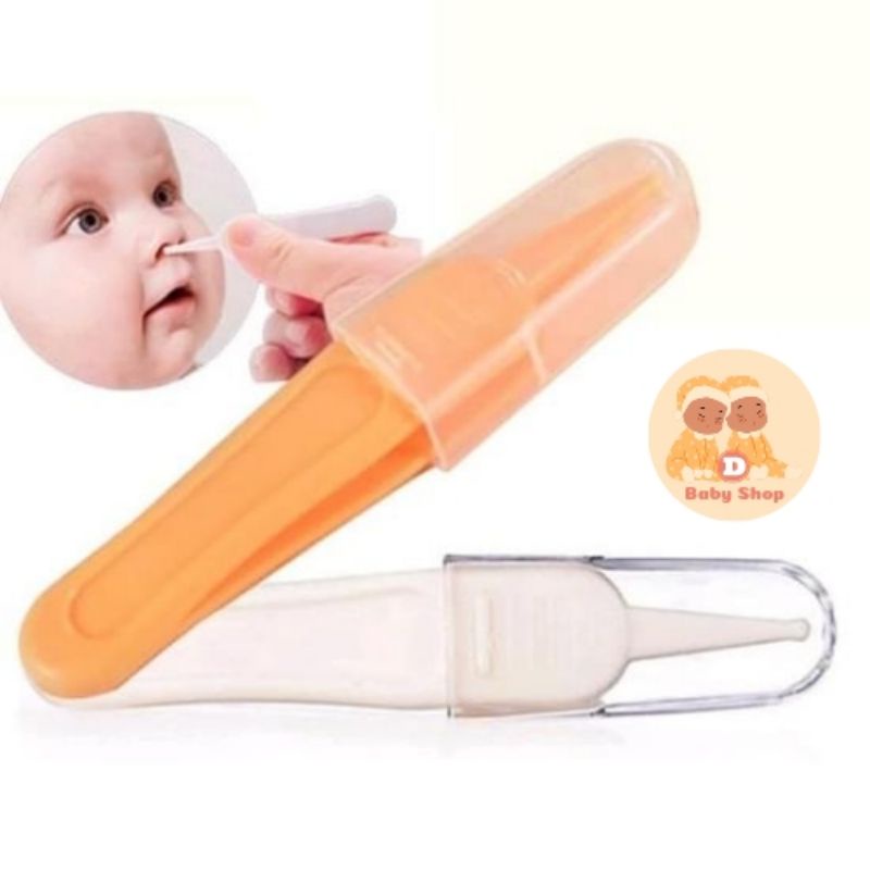 Daebak Penjepit Pinset Plastik Pembersih Hidung dan Telinga Bayi Balita