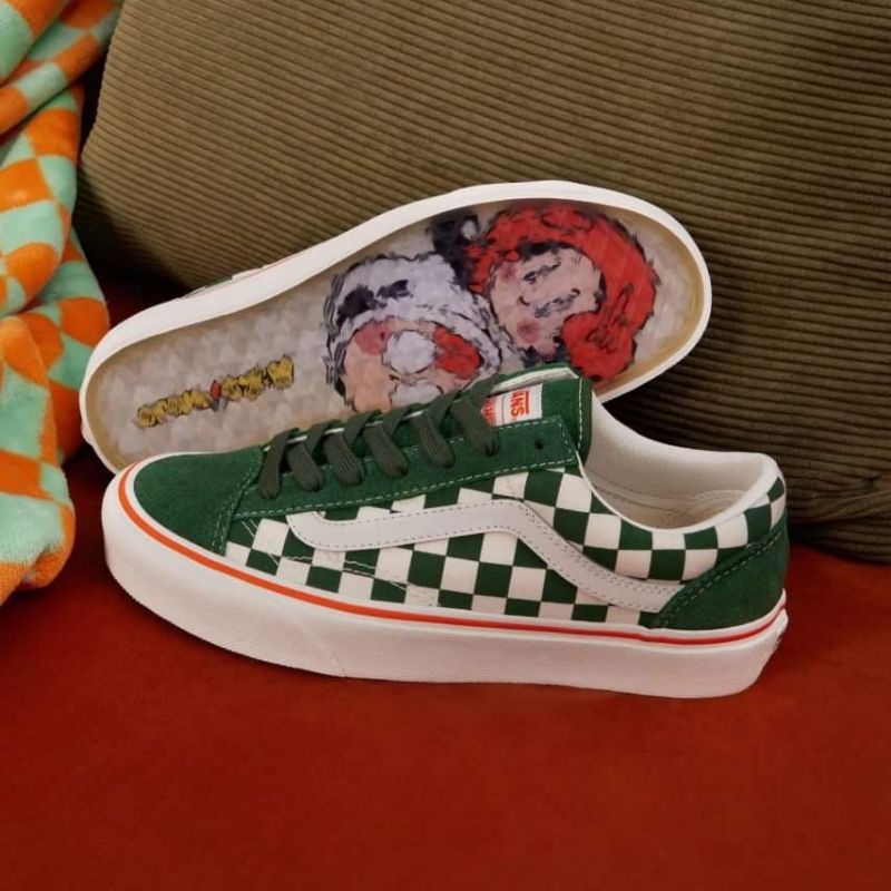 VANS STYLE 36 x LAMTOYS YEAR OF THE RABBIT GREEN MARSHMALLOW