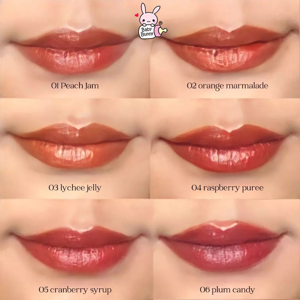 ❤ BELIA ❤ Madame Gie Madame Jelly Much - Gel Lip Tint Jelly with Vitamin E | Plumpy Lips | Glossy | BPOM