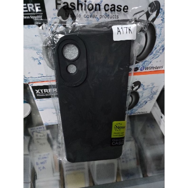 Softcase Oppo A17K Silikon Casing Case Macaron Pelindung Pro Camera