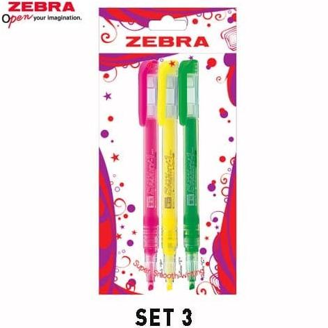 

ZEBRA SPARKY-1 3 COLOR SET