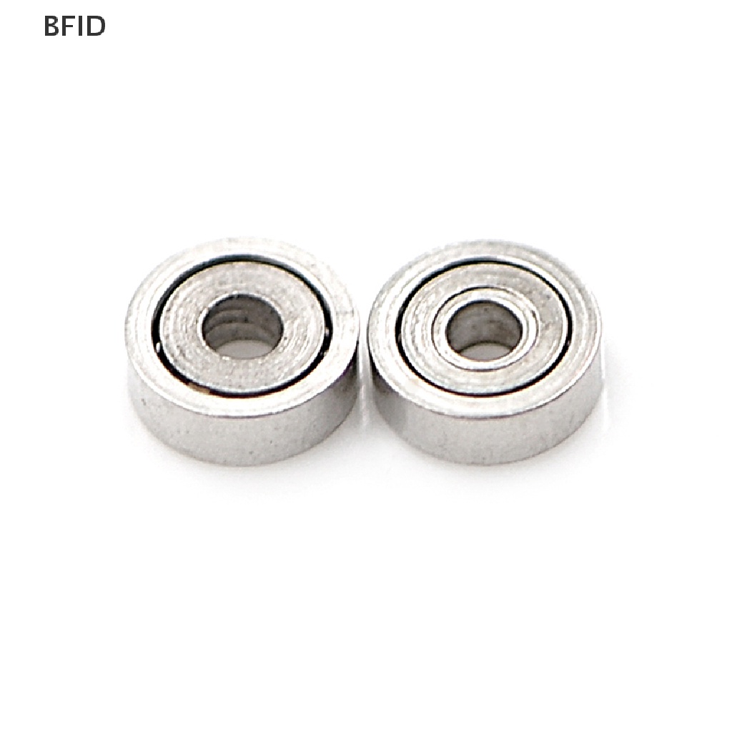 [BFID] 10pcs 681ZZ Miniatur Mini Ball Bearing Logam Terbuka Micro Bearing 1x3x1mm [ID]