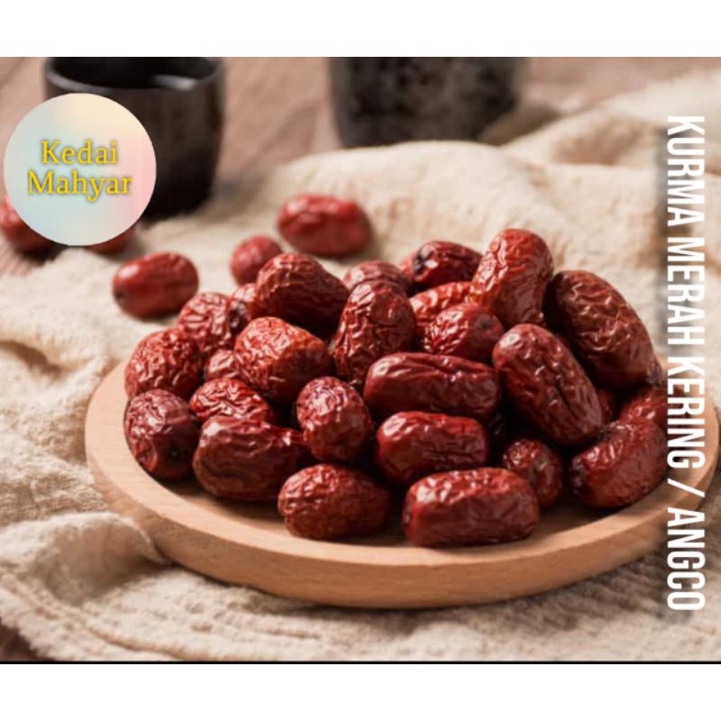 

Kurma Merah/ Angco menurunkan kolestrol, mencegah kanker, dan sembelit..250gr