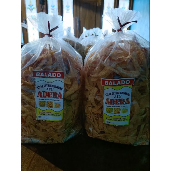 

steak gethuk singkong asli ADERA rasa balado