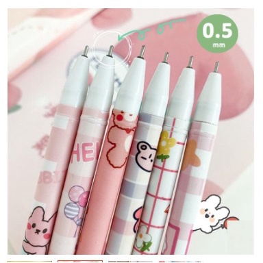 

Pulpen Bisa Hapus Bolpoin Gel Erasable Pen Motif Karakter Lucu zodiak series