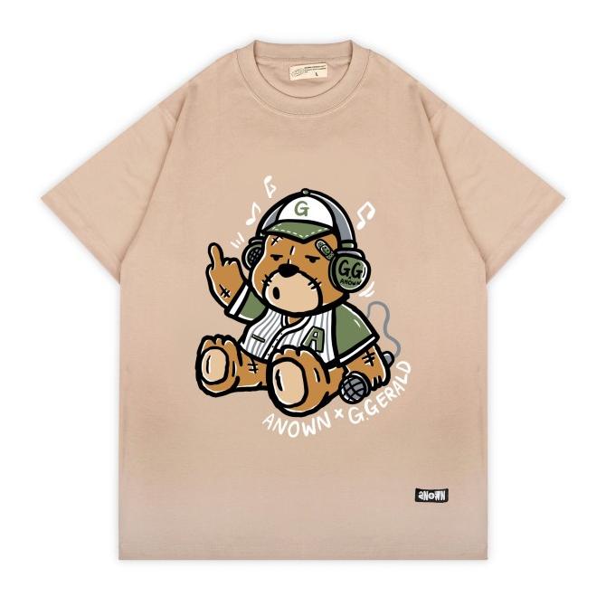 PROMO ANOWN X GG BEAR T-SHIRT // LIGHT BROWN