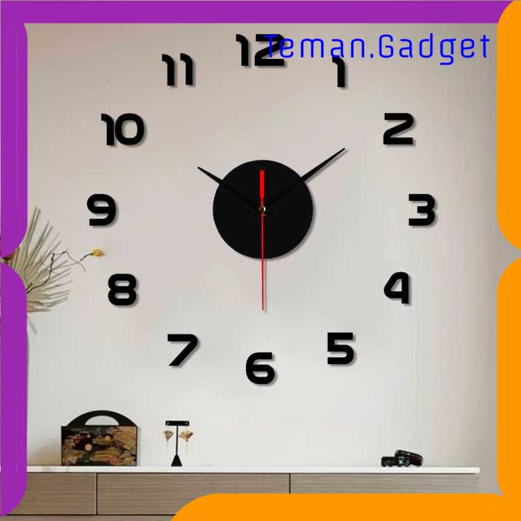 TG-PJM EMOYO Jam Dinding DIY Wall Clock Model Simple 30 CM - DIY-201