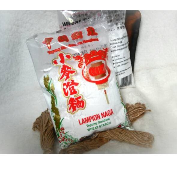 

《packingaman》 Tepung Dim Sum Tang Mien Wheat Starch / Tepung Gandum Lentera Naga /Tepung Tang Mien 454 g