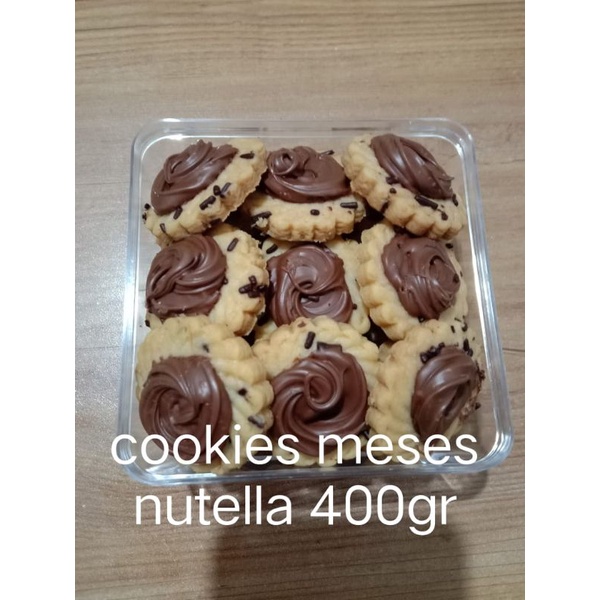 Kue Cookies Keju Nutella Original Messes Lebaran Hampers Hari Raya Coolies Kue Kering