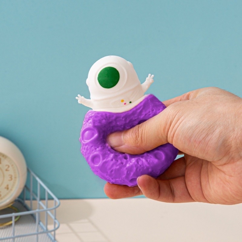 Mainan Squishy Anti Stress Astronot Pop It Promo Sen