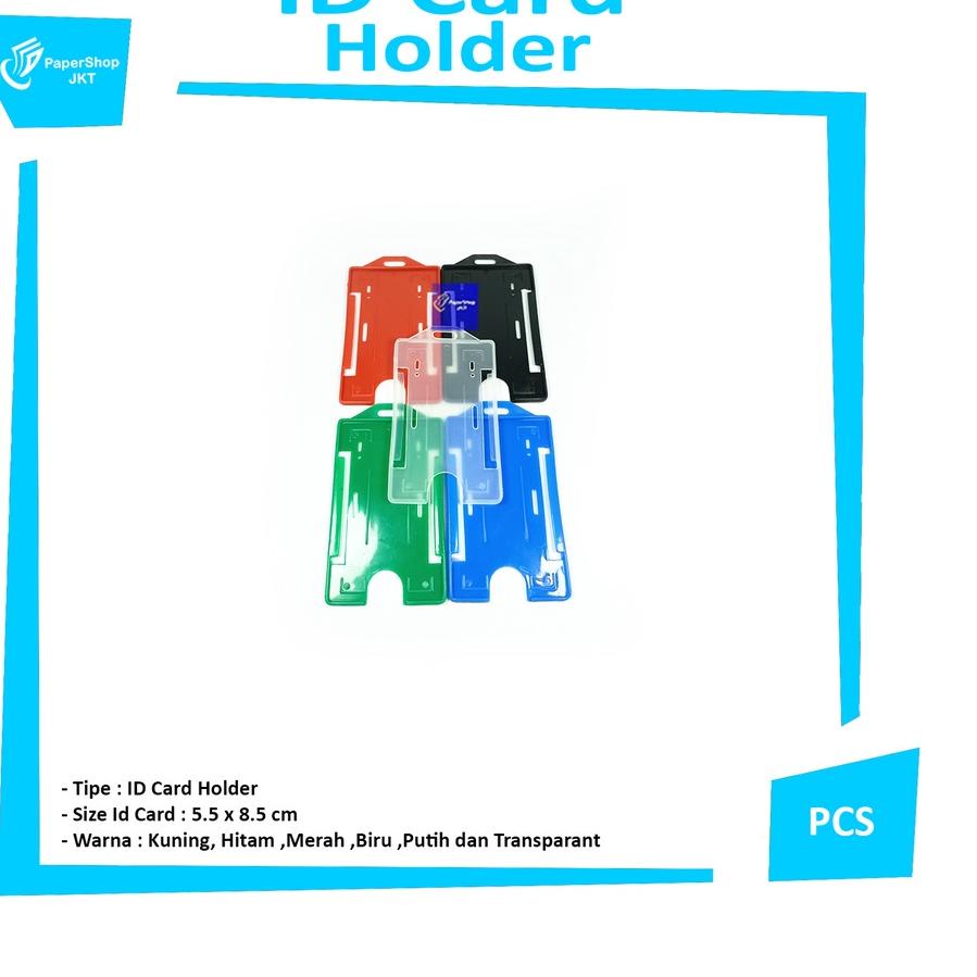 

ホン [ 50PCS ] Card Holder / Tempat ID Card / Casing ID Card Model Baru
