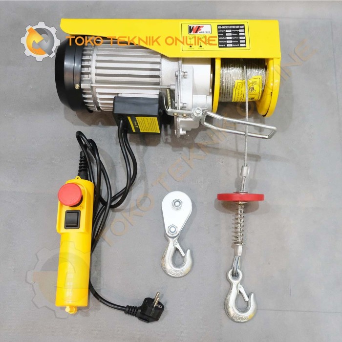 Katrol Katrol Elektrik / Mini Electric Hoist 125/250 Kg Willfred