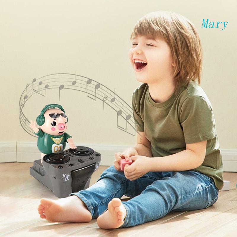 Mary Mainan Anak Musik Bergerak Bebas Dengan Musik Trendi Interaktif Mainan Babi Mainan Musik Elektrik Untuk Bayi