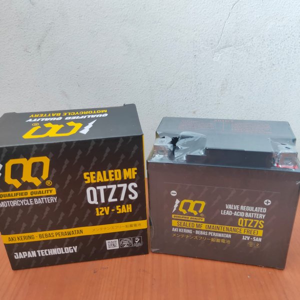 Aki Kering Motor QTZ7S GTZ7S For Nmax Vario New Pcx Satria Fu Vixion CBR CB 150 GSX R15