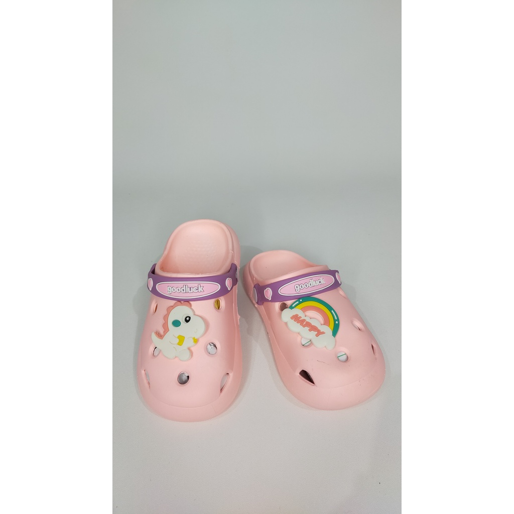 Sandal Anak Karakter Kartun Dino Happy Non-slip kode DH688