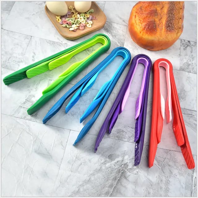 Set 3 in 1 Penjepit Jepitan Capitan Capit Kue Roti Makanan Plastik Jepit Sayur Buah / Jepitan Makanan gorengan Warna Warni