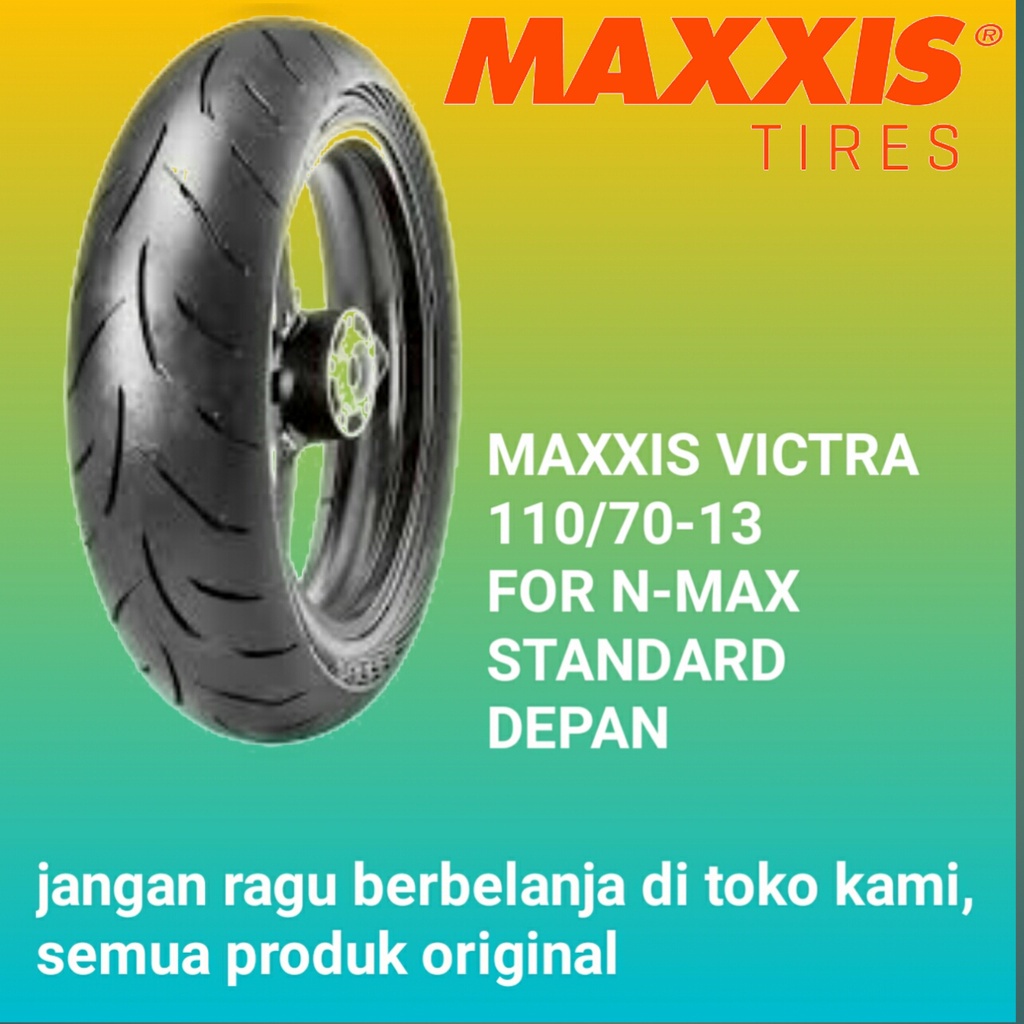Maxxis victra 110/70-13 ban depan motor nmax