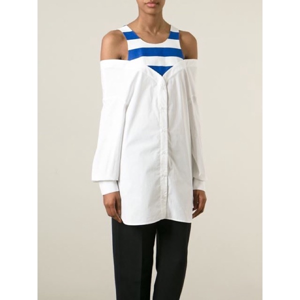 Preloved Jacquemus Stripe Top Combo Shirt M