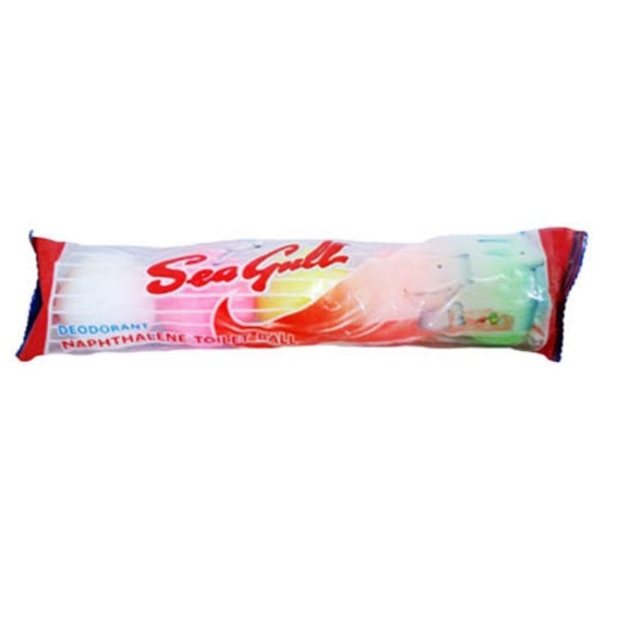 Promo Kamper Seagull | Kapur Barus warna warni bola 1 bungkus isi 5 pcs
