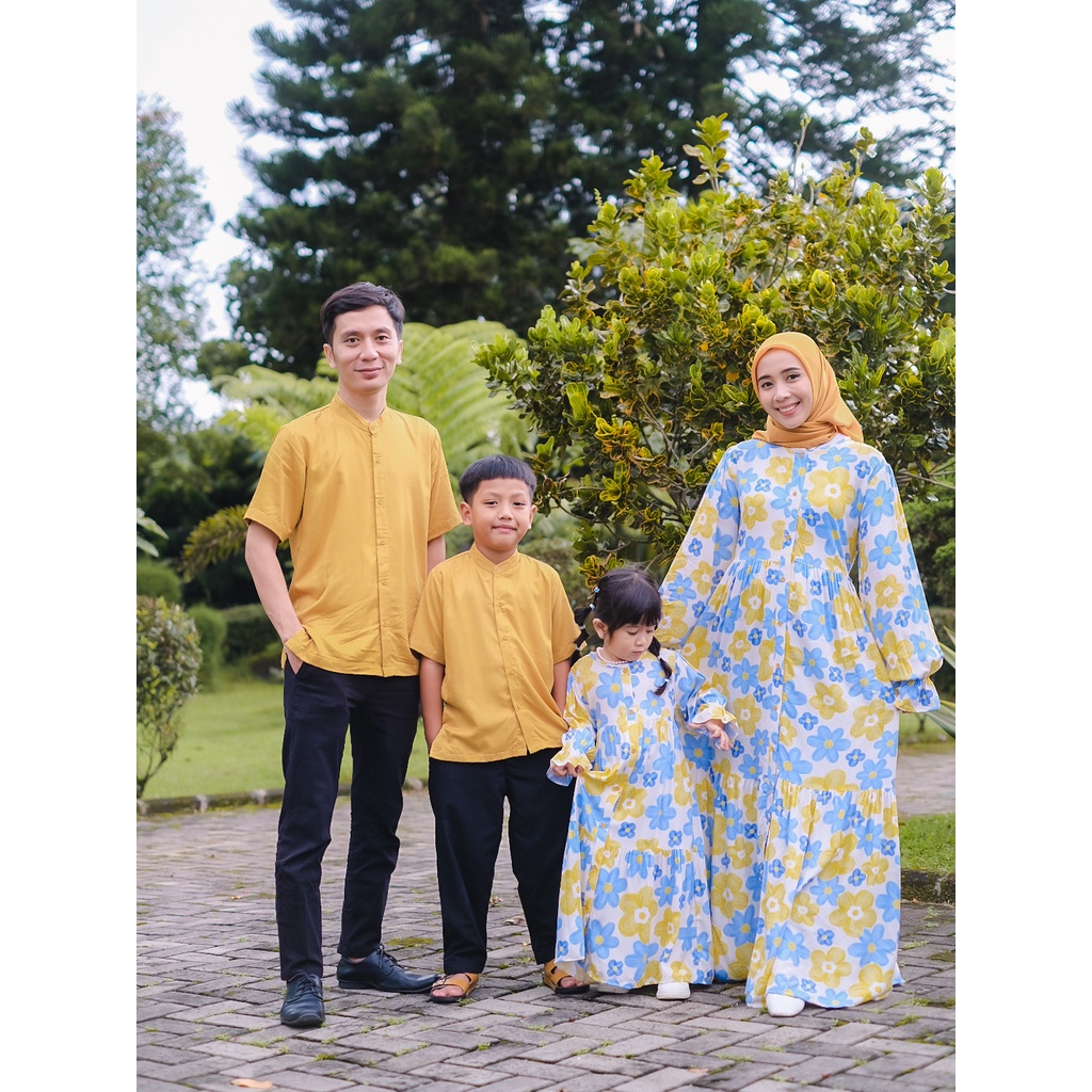 Ghazu - Zalea Family Set | Baju Keluarga | Baju Couple Keluarga | Dress