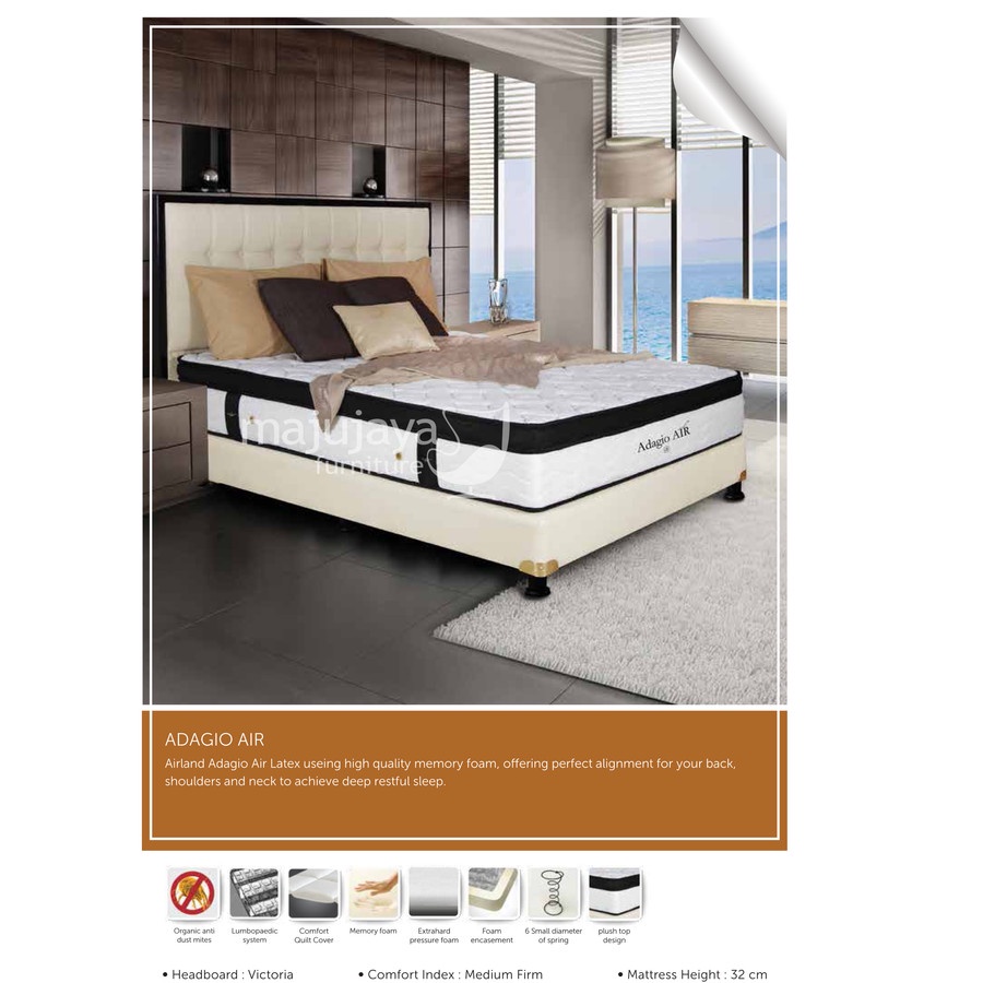 Airland Adagio Air - 160x200 Kasur Springbed