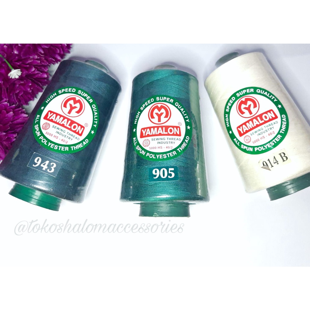 Benang Jahit Besar YAMALON 500/ benang yamalon 5000 yard - krem 014B