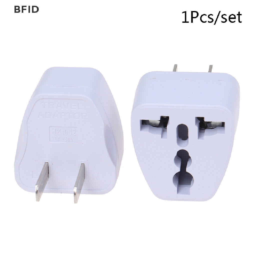 [BFID] Universal EU UK AU to US USA AC Travel Colokan Listrik Adapter Outlet Converter [ID]