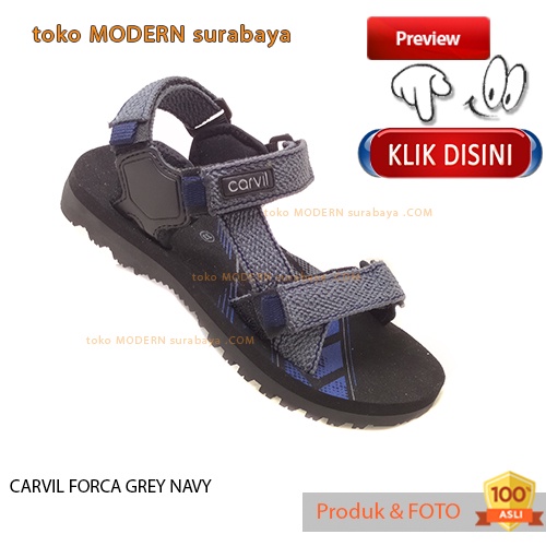 Sandal anak casual sandal gunung outdoor slide spons printing CARVIL FORCA