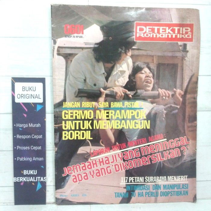 Majalah Detektip Romantika 0601 30 November 1978
