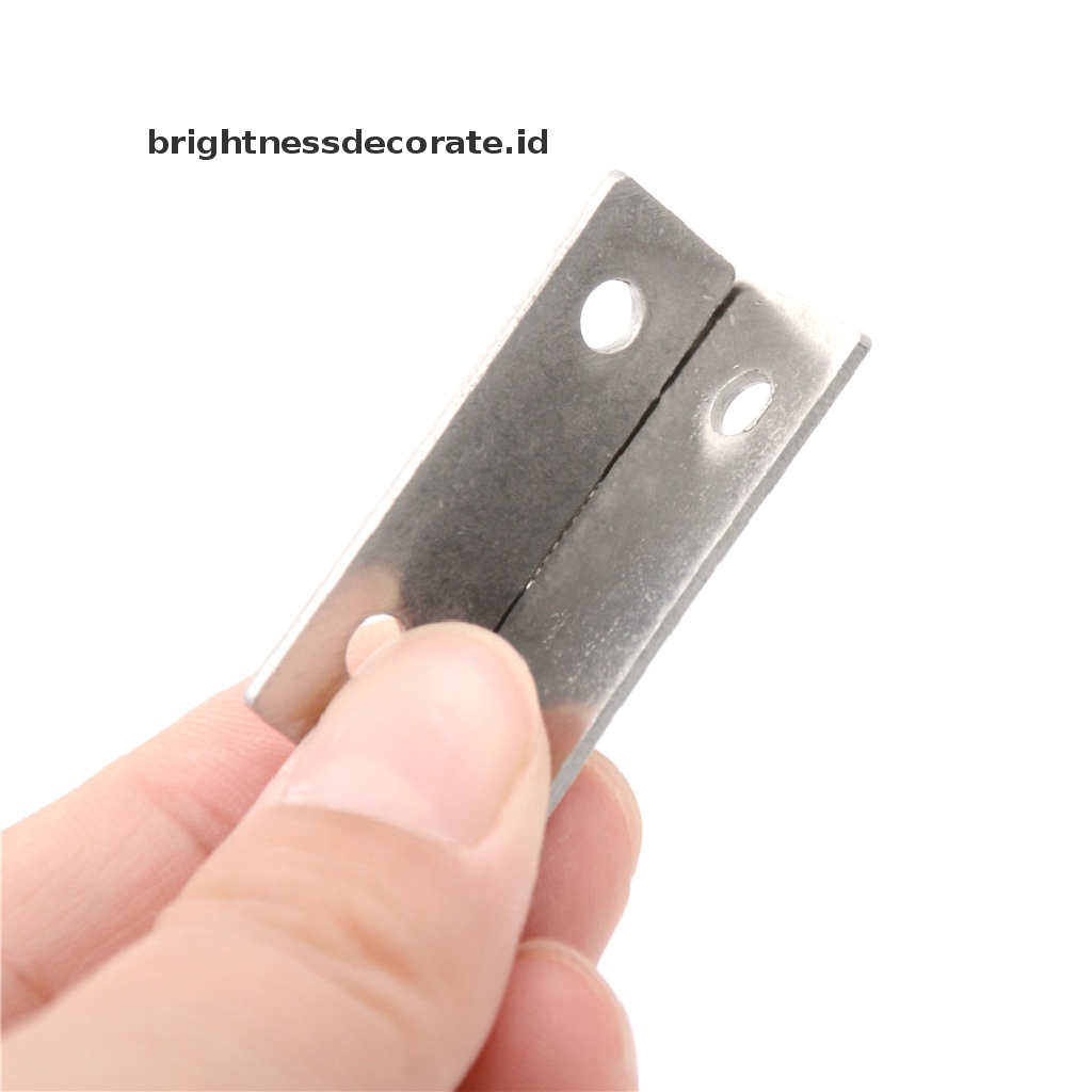 [Birth] Engsel Pintu Spring Serut Sudut Penutup Sendiri Stainless Steel Panjang 2inch [ID]