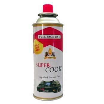 Tabung Gas LPG Kaleng merk Tokai BRIGHT Winn Gas HI COOK KOMPOR Portable Super cook