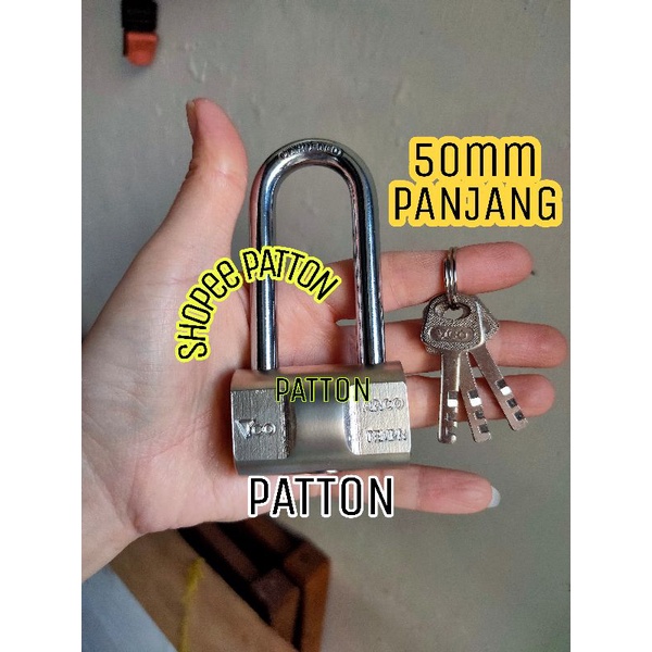 GEMBOK PUTIH ANTI RUST ANTI MALING ANTI CUT 60MM GEMBOK VICO /PATTON_SCARLETT  BAHAN BANGUNAN / GEMBOK PINTU / GEMBOK PAGAR AWET  patton pattondove patton.id pattondove.id rusiacollection rusiacollection.id rusiacollectionsurabaya