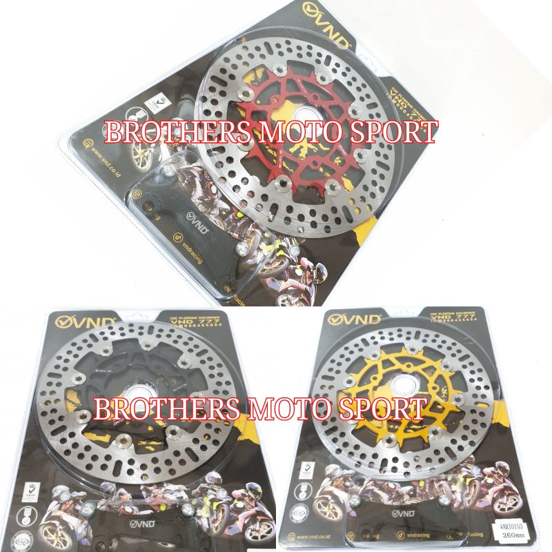 piringan cakram depan vnd 777 vario150 new disk cakram new vario125