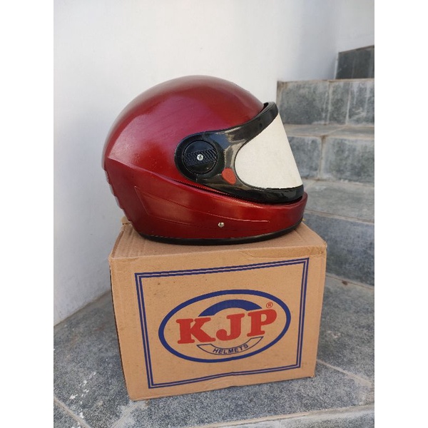 HELM JADUL KJP MERAH NOS FULLFACE