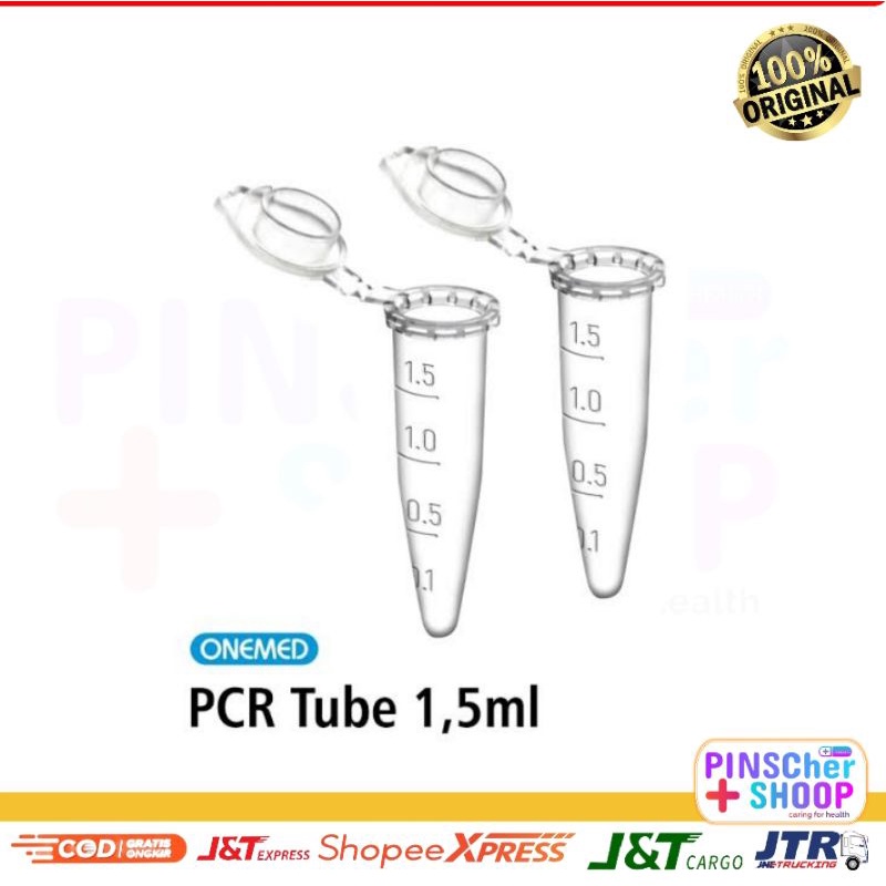 PCR TUBE 1,5 ML ONELAB PER PCS