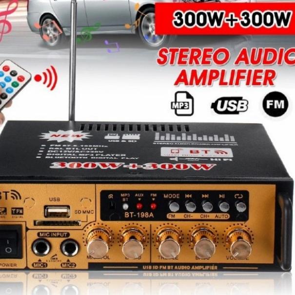 Promo | KI3 | Amplifier Fleco F-198B - Ampli Fleco 198B - Power Amplifier Fleco 198B