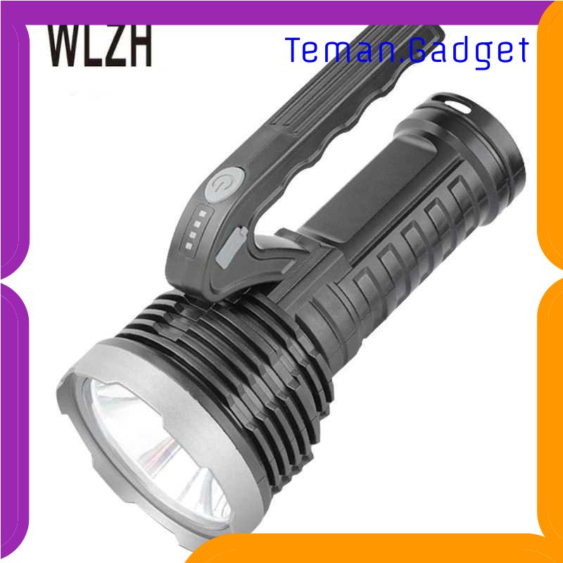 TG-SNT WLZH Senter LED Portable Flashlight Recharge T6+COB 1000 Lumens - SL02