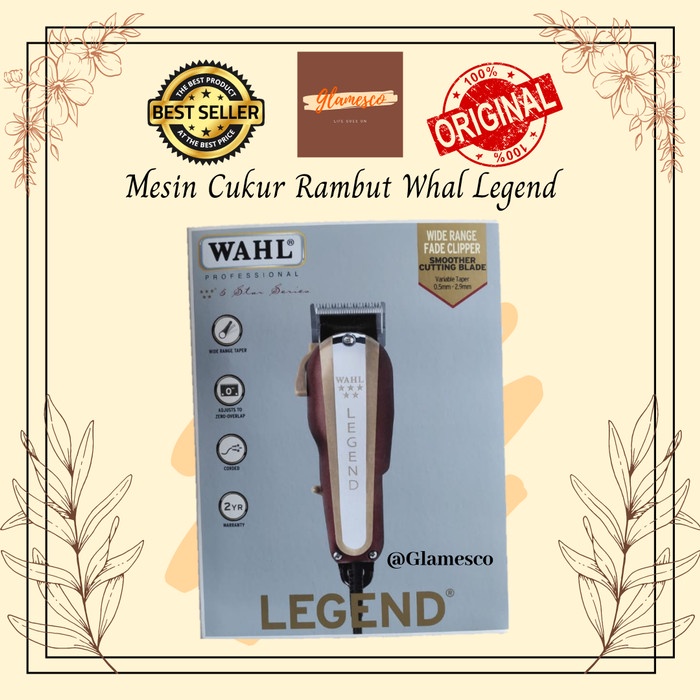 Mesin Cukur Rambut Whal Legend/Alat Cukur Rambut Whal Legend ORI 100%