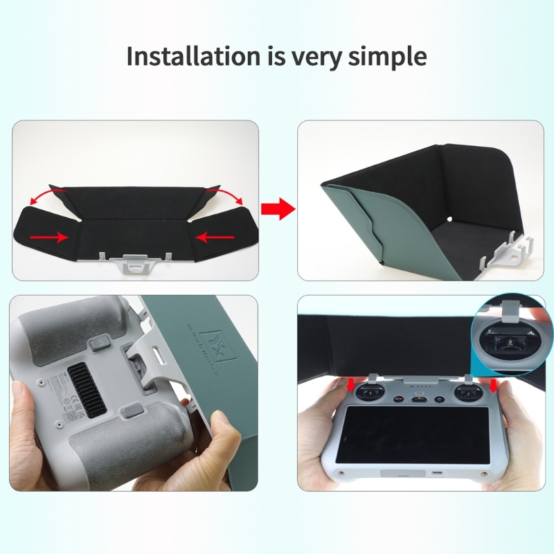 MAVIC Zzz Cover Tudung Pelindung Matahari Remote Control Untuk RC Controller/Mavic3 Classic Hood
