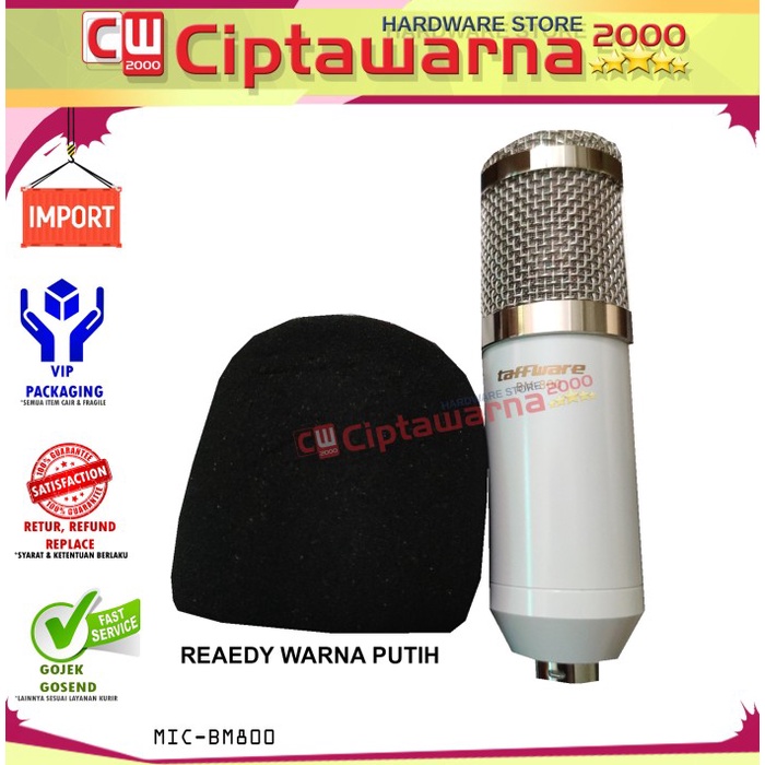 ;&;&;&;&] Mic Condenser Taffware Taffstudio BM-800 Recording for Home