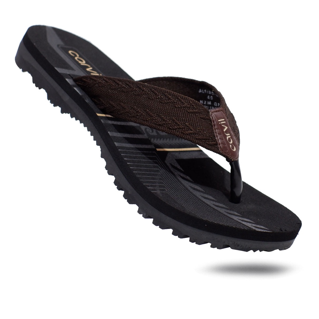 Sandal japit pria terbaru casual karet lentur original sendal jepit slide cowok laki2 dewasa Carvil New Emw03 Alfino smart 38-44