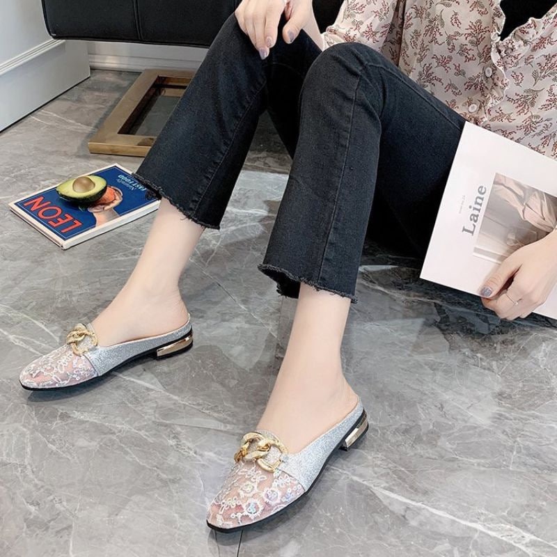 23547 Heels Pesta Wanita Import Sandal Kondangan