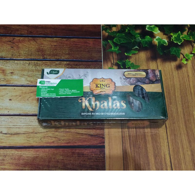 

Kurma Khalas 500GR KING SYIFA Dates Crown