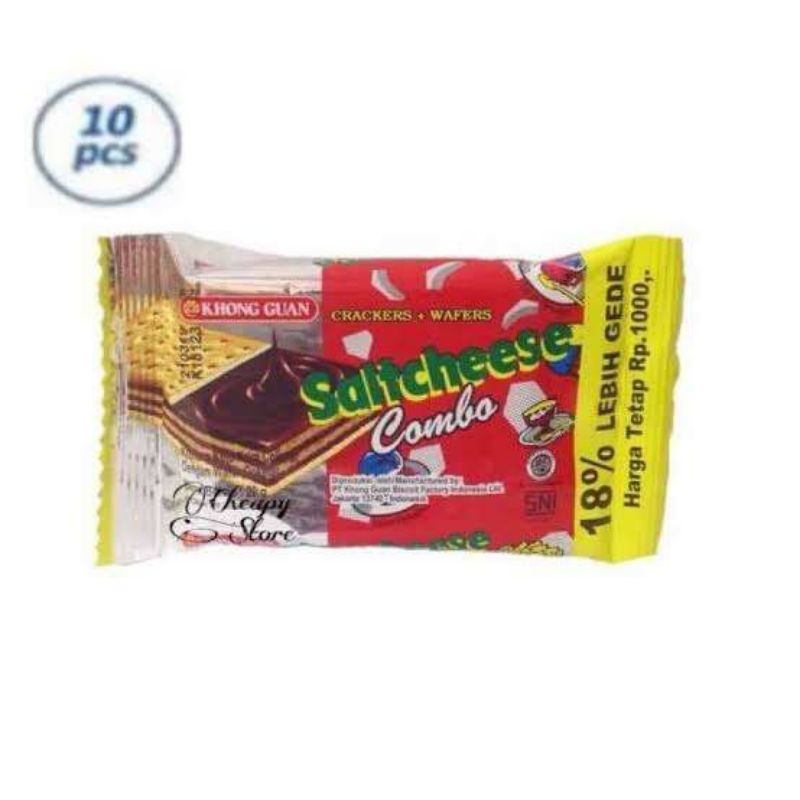 

Saltcheese khong guan combo 1 renceng