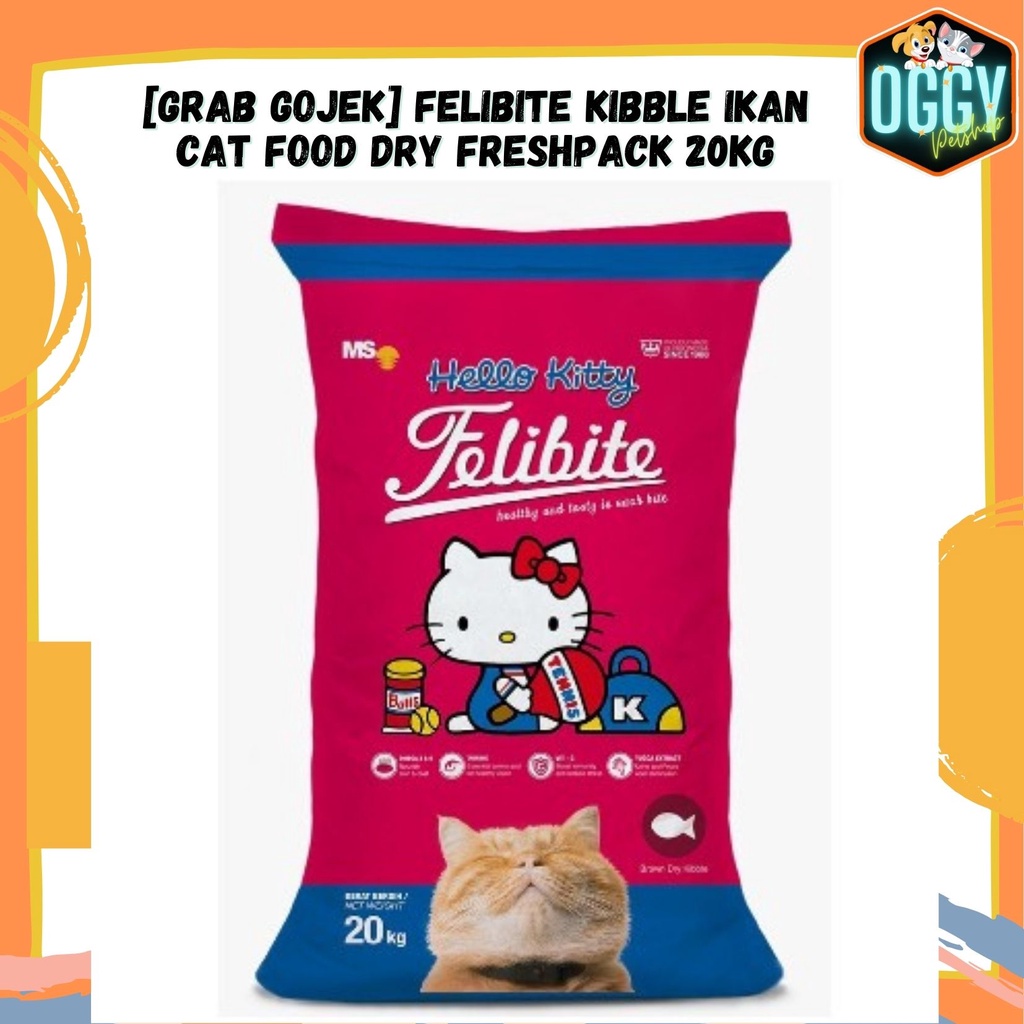 [ KHUSUS GOJEK/GRAB ] FELIBITE Cat Food Dry Freshpack 20kg