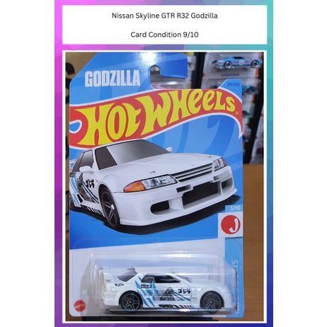 Jual Hot Wheels Reguler Basic Nissan Skyline Gtr R Godzilla Shopee