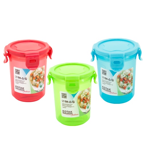 Green Leaf Greenleaf Tempat Kotak Makan / Toples Container Sealware Lock 4 230 ml 230ml 330 ml 330ml 7171 / Green Leaf Greenleaf Lunch Box Florimel 720ml 720 ml 7323 Kotak Makanan