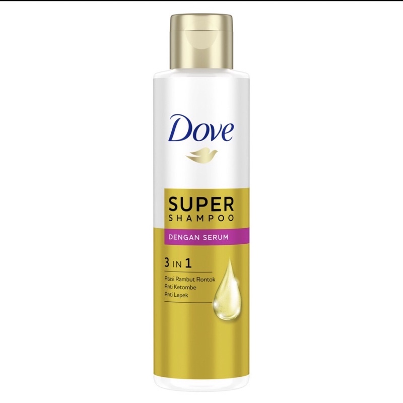 Dove 3 in 1 Super Shampoo Serum 125mL