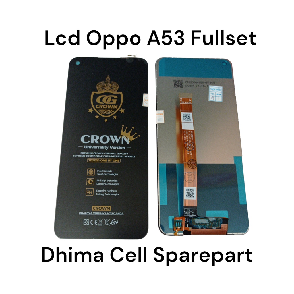 LCD Oppo A53 Fullset