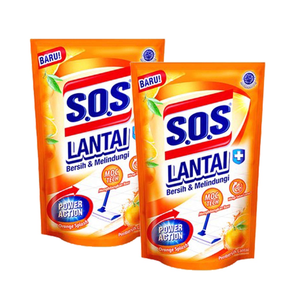 SOS PEMBERSIH LANTAIORANGE SPLASH 750ML